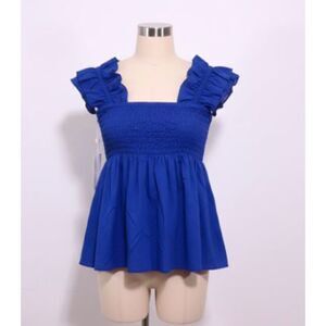 GILNER FARRAR Women's Valerie Top Cobalt Blue NWT 216 Sz S